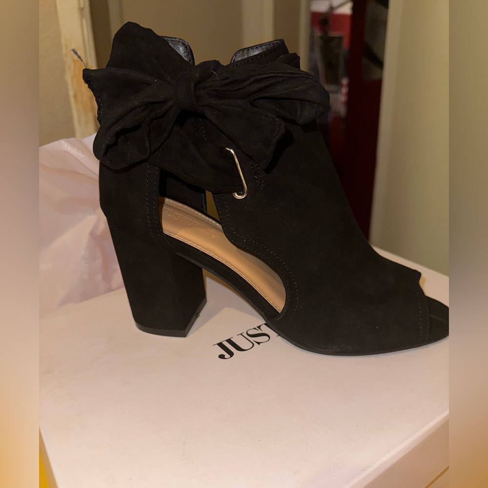 Brand new Black wedge heel
